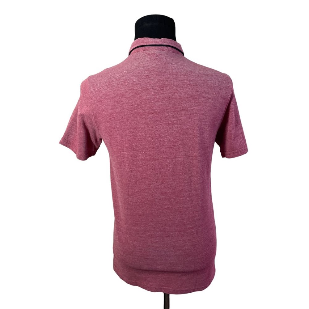 Oakley | Men's Red heather Short Sleeve Polo Shirt Size Small - Picture 5 of 7